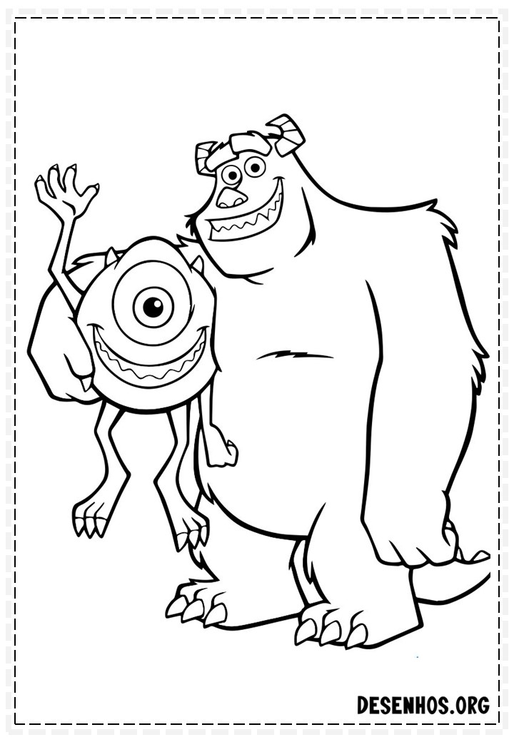 monstros sa para colorir 112