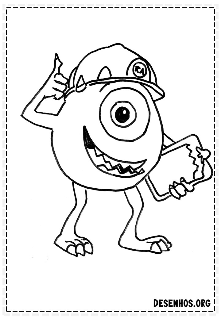monstros sa para colorir 34