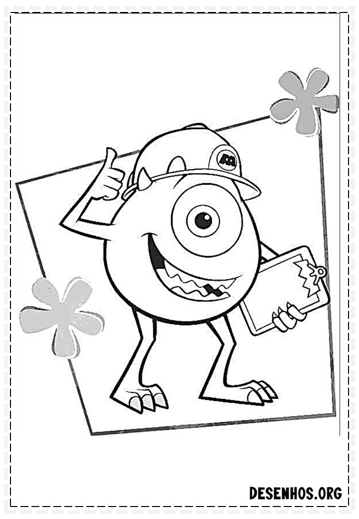 monstros sa para colorir 36