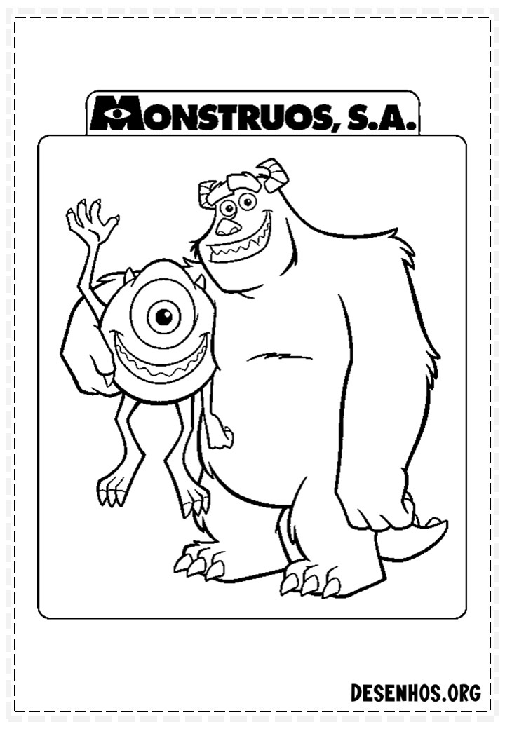 monstros sa para colorir 38