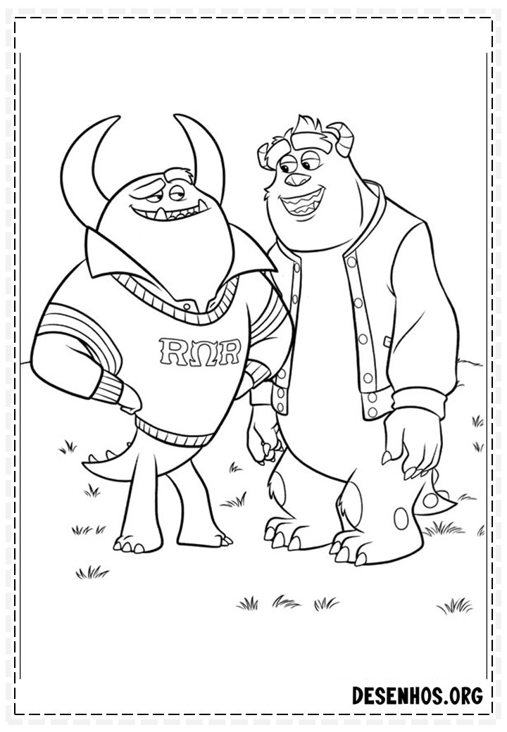 monstros sa para colorir 66