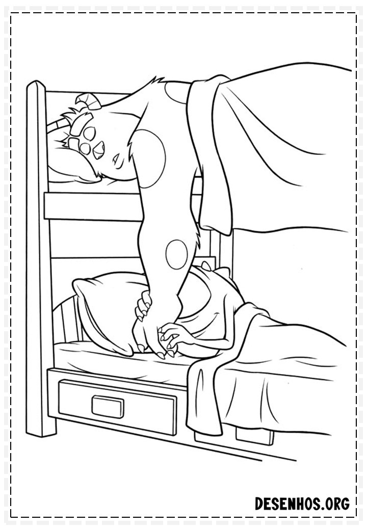 monstros sa para colorir 85