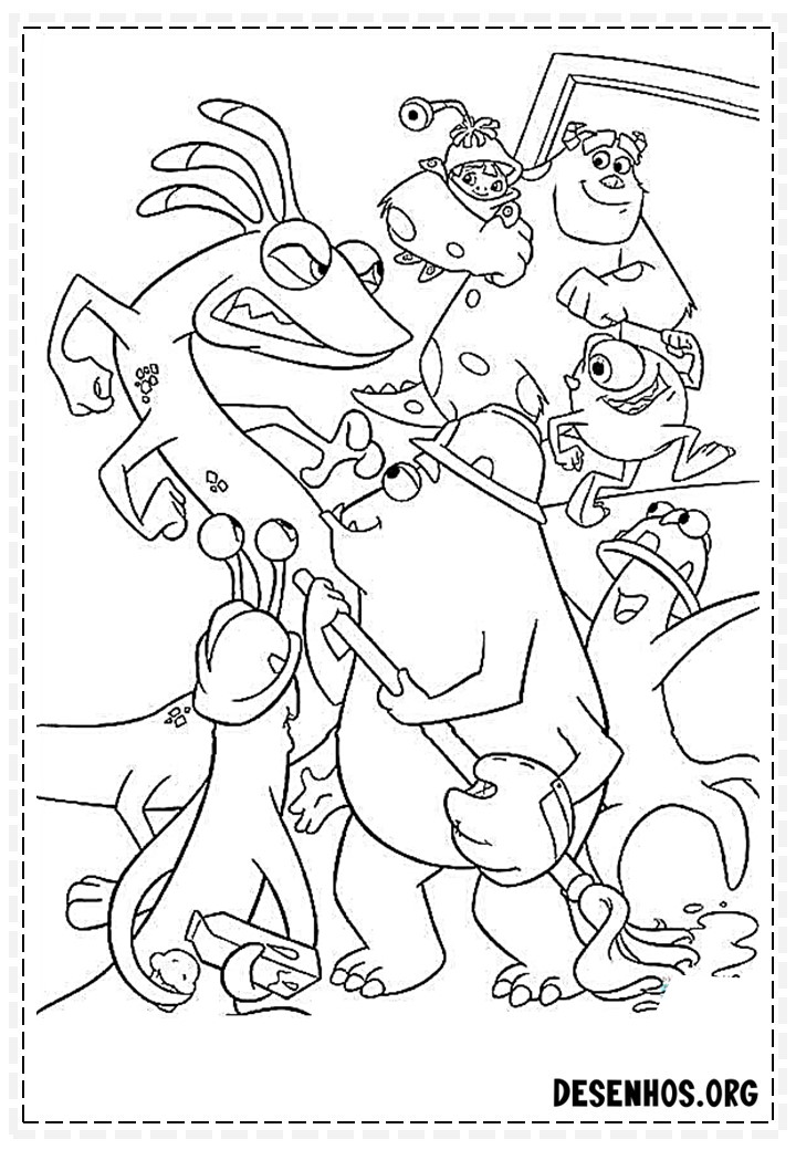 monstros sa para colorir 90