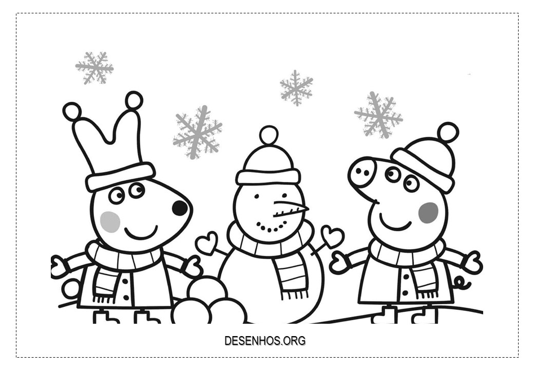 Desenhos Divertidos da Peppa Pig para Colorir: Deixe Sua Imaginação Ganhar  Vida!