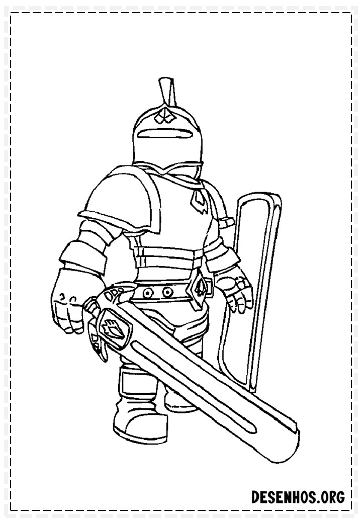 roblox para colorir 68