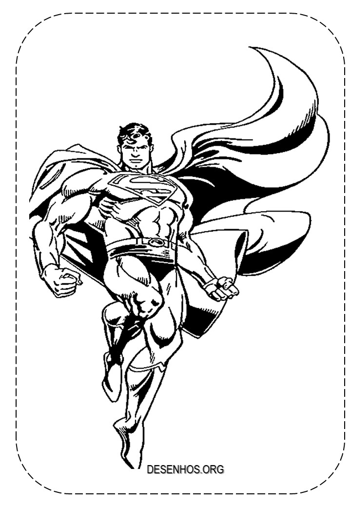 super homem para imprimir 21