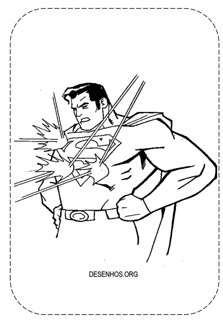 super homem para imprimir 29