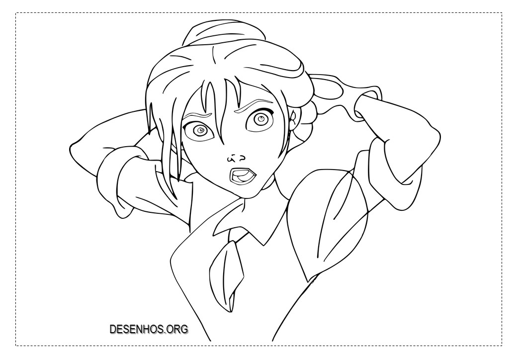 tarzan para colorir 1