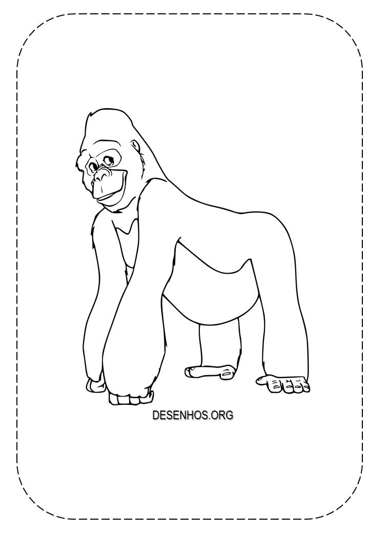 tarzan para colorir 18