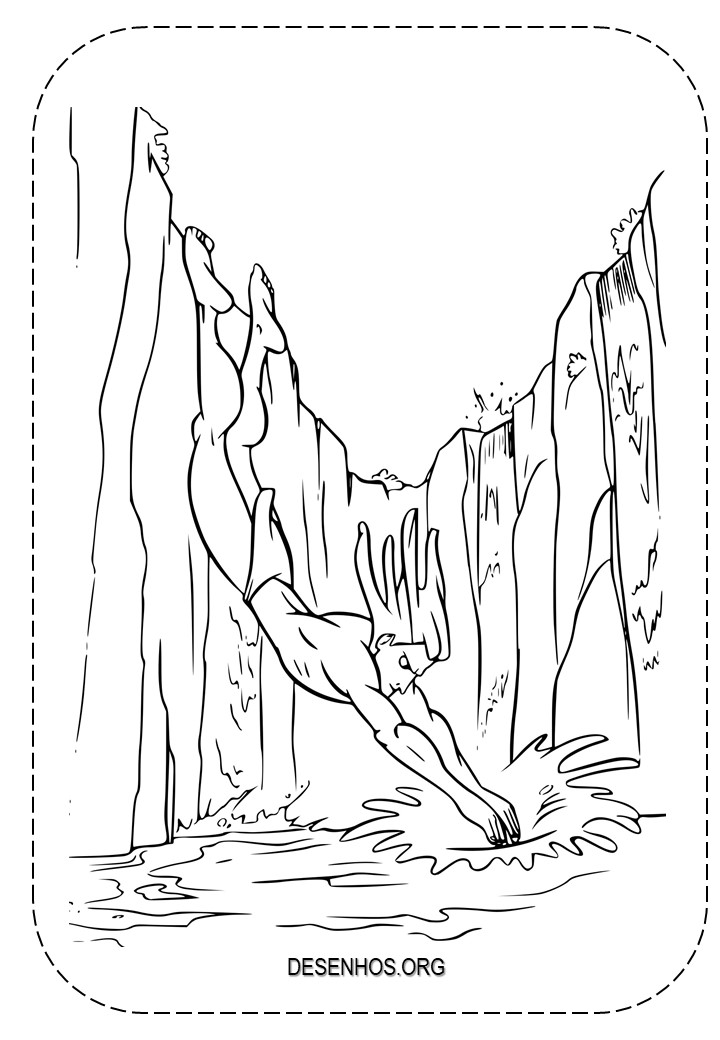 tarzan para colorir 23