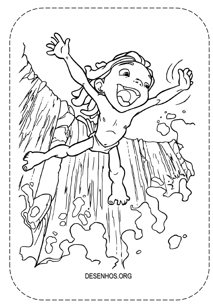 tarzan para colorir 27
