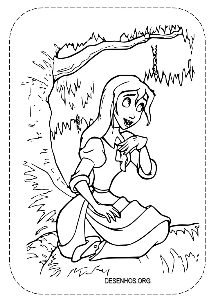tarzan para colorir 3
