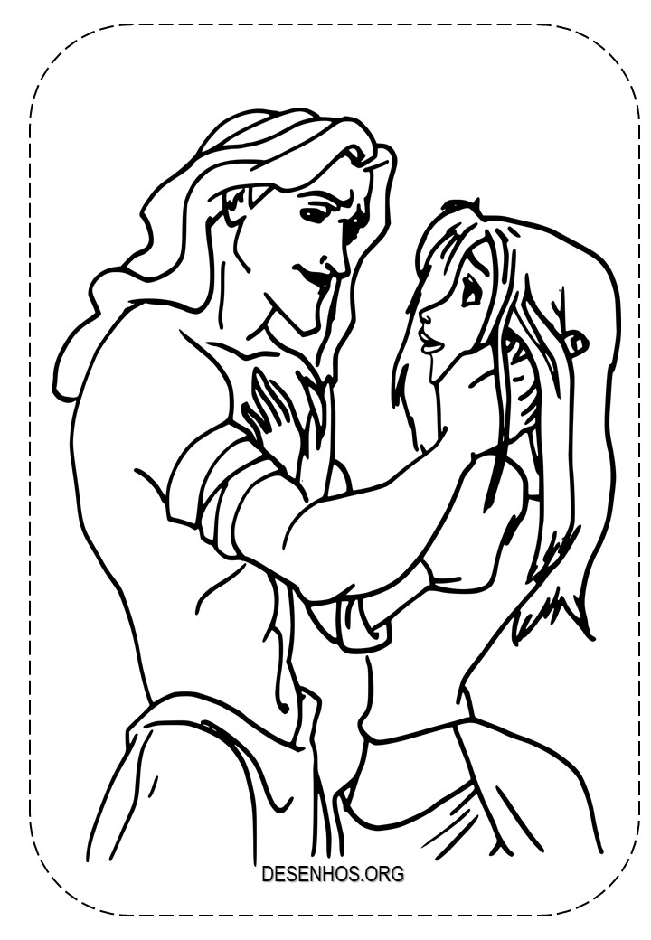 tarzan para colorir 9