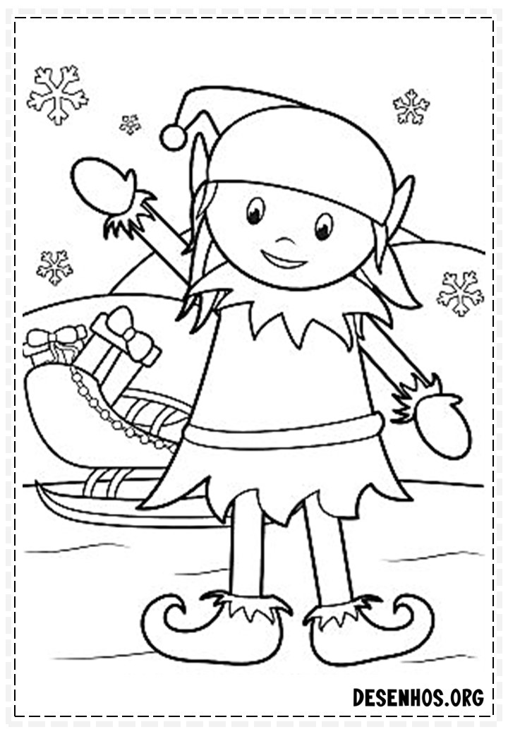 Natal para colorir 158