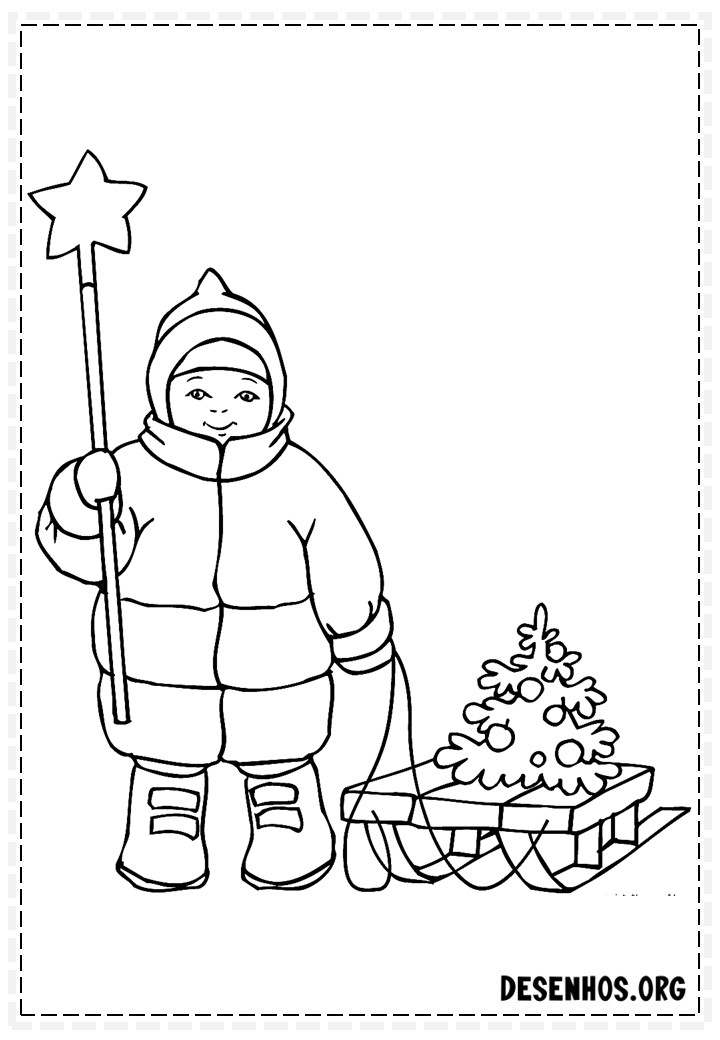 Natal para colorir 159