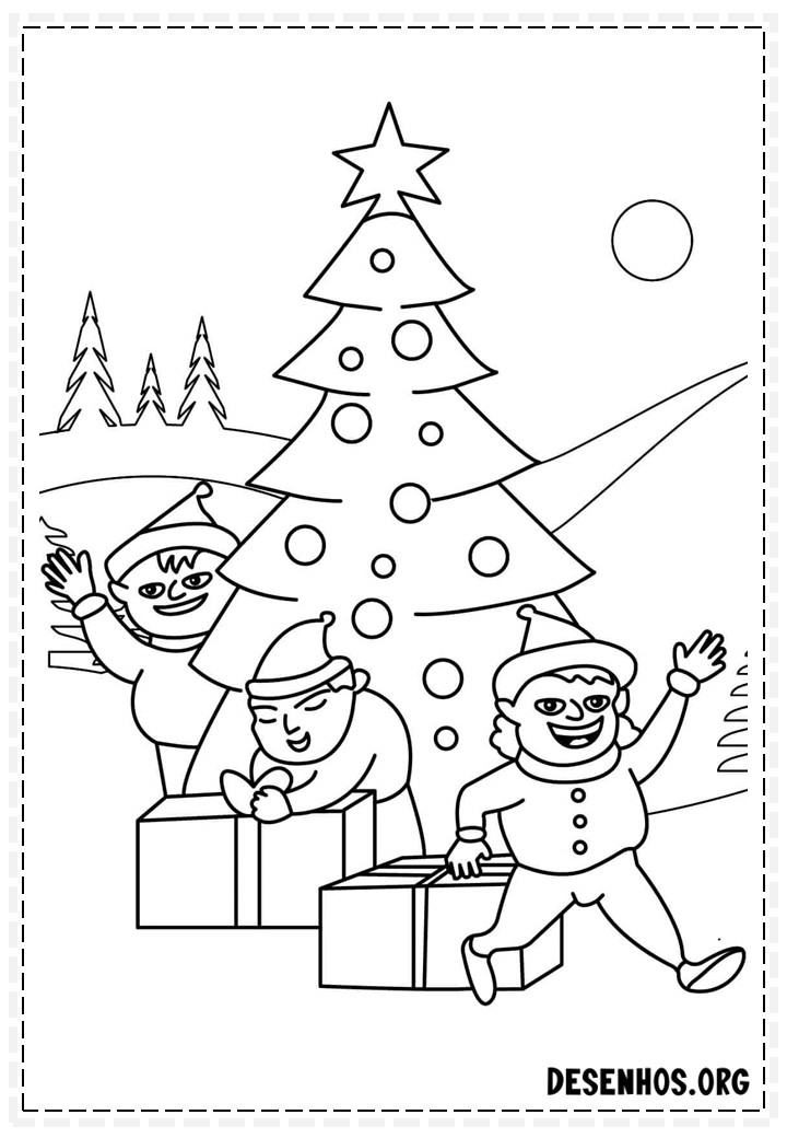 Natal para colorir 66 Natal para colorir 66