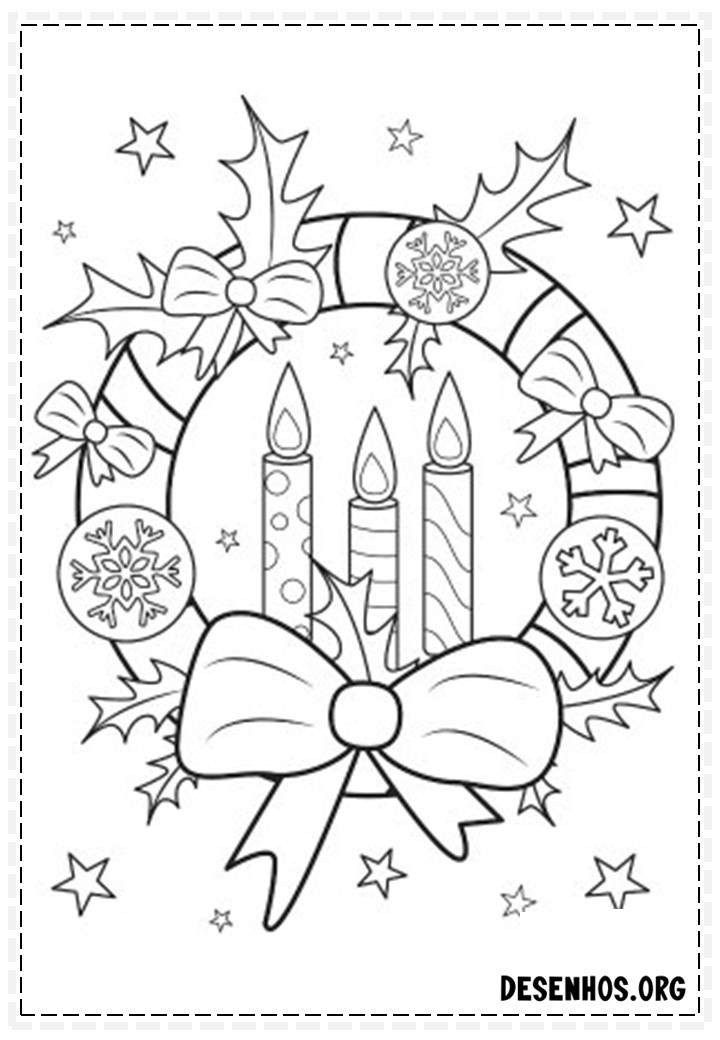 Natal para colorir 82