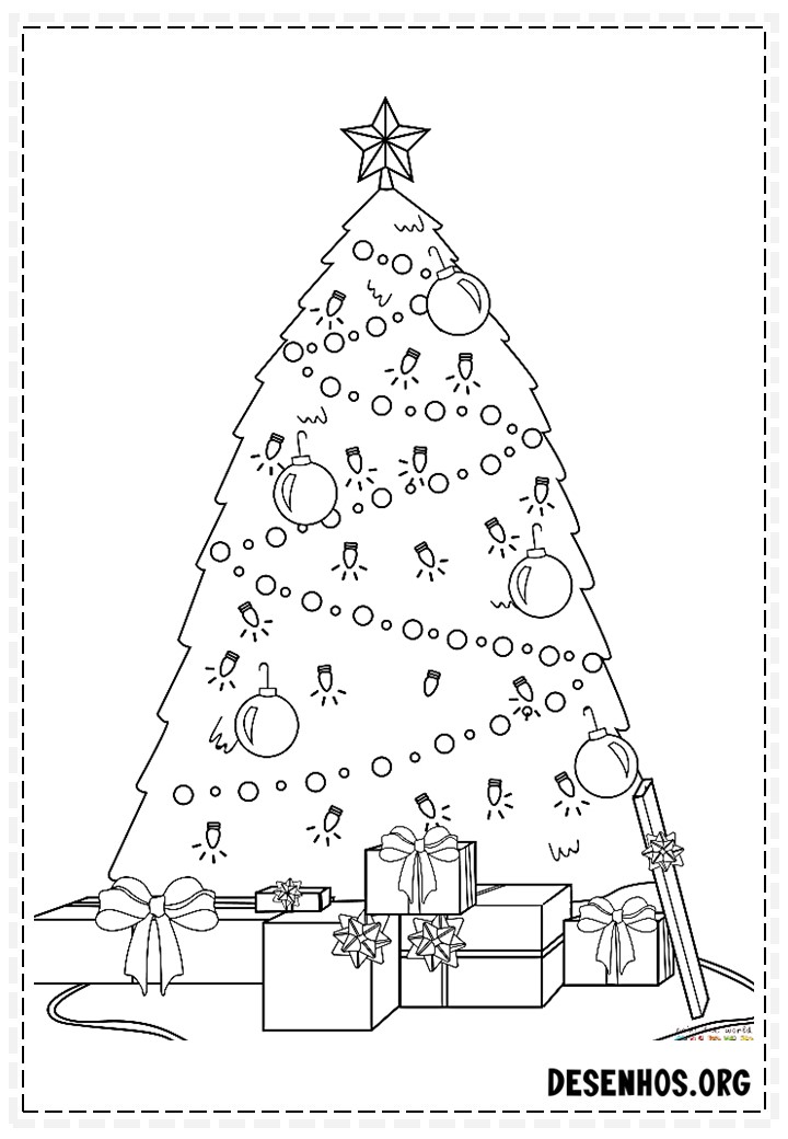 Natal para colorir 86