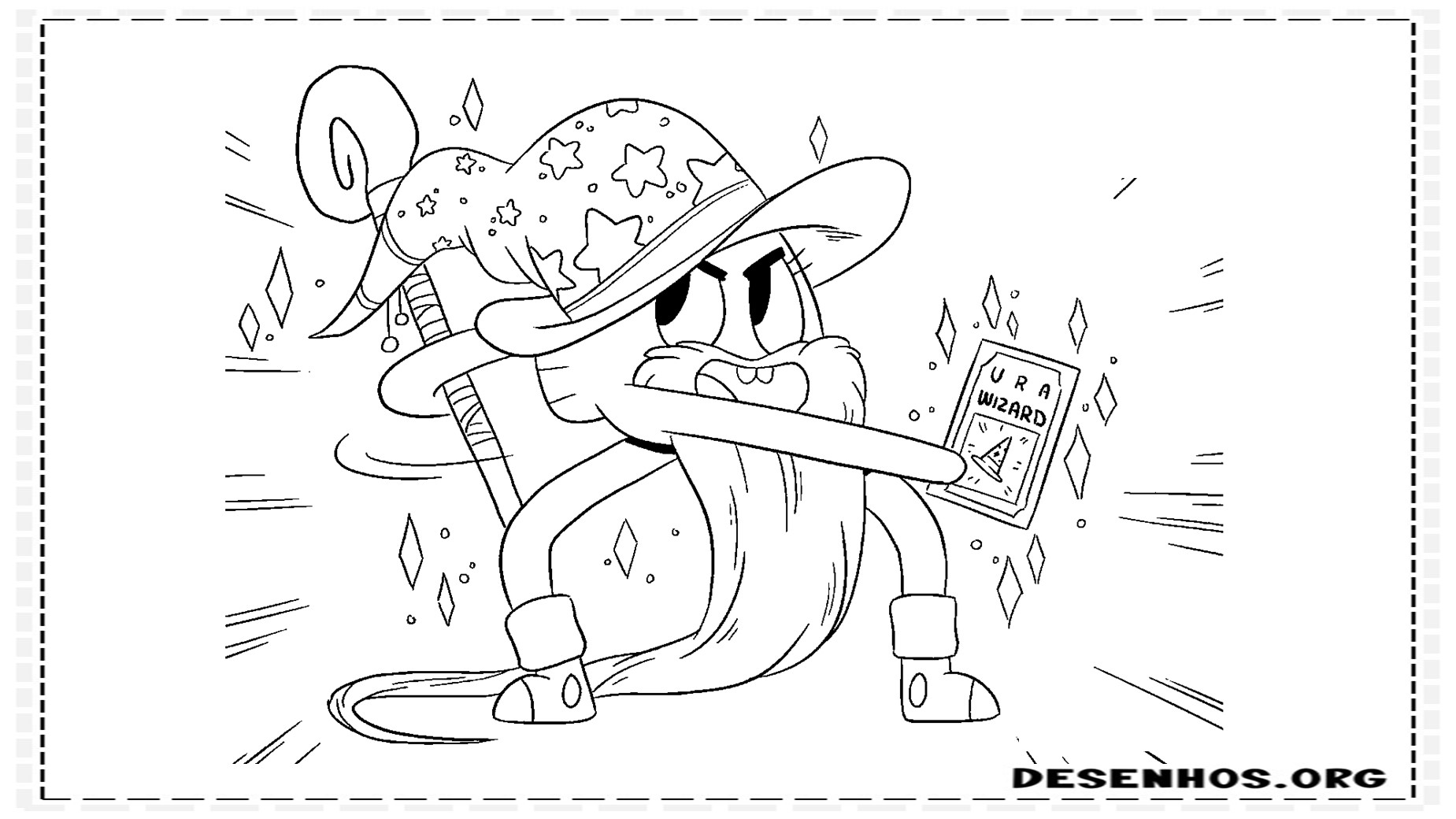 100 Desenhos do Incrível mundo de Gambull para colorir