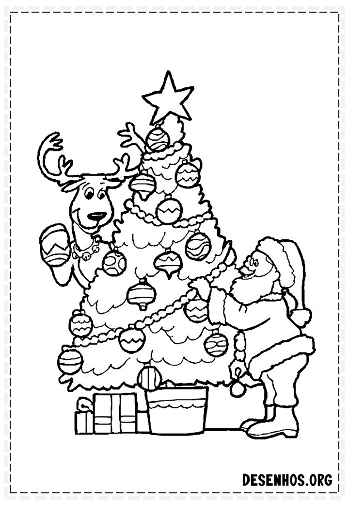 Mais de 100 Desenhos fofos de natal
