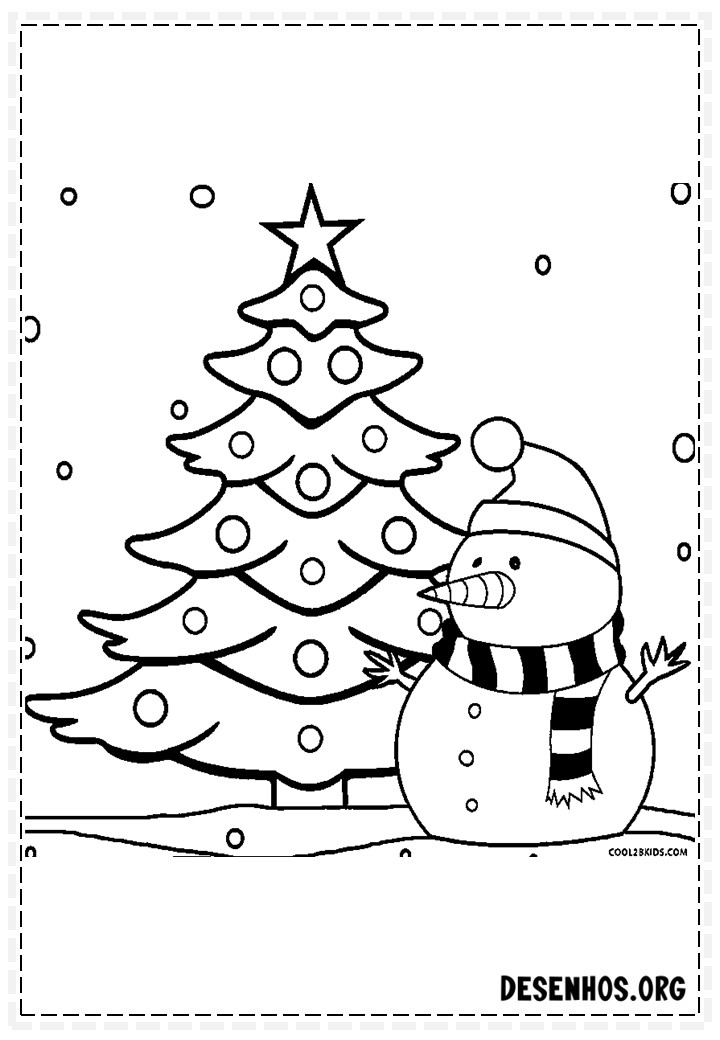 Mais de 100 Desenhos fofos de natal