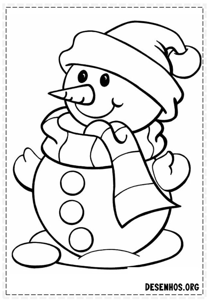 desenhos de natal para colorir 32