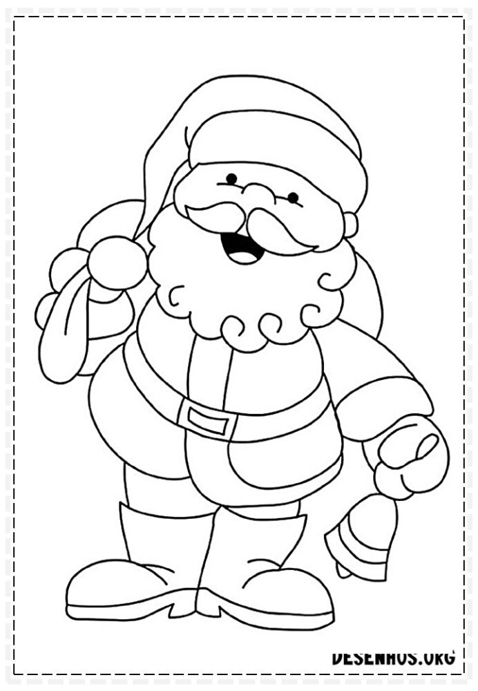 desenhos de natal para colorir 37