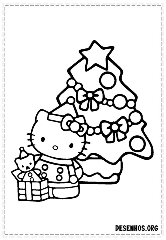 desenhos de natal para colorir 38