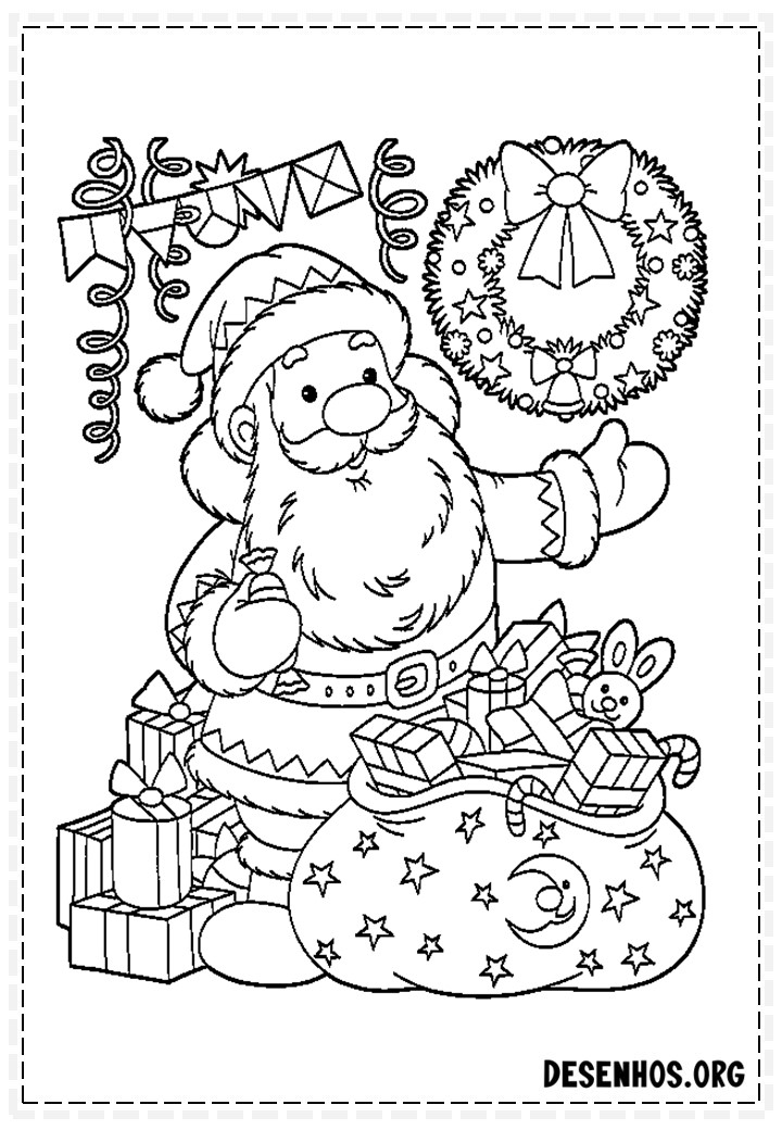 Mais de 100 Desenhos fofos de natal