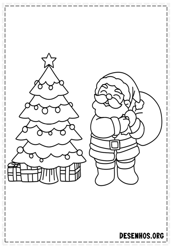 Mais de 100 Desenhos fofos de natal