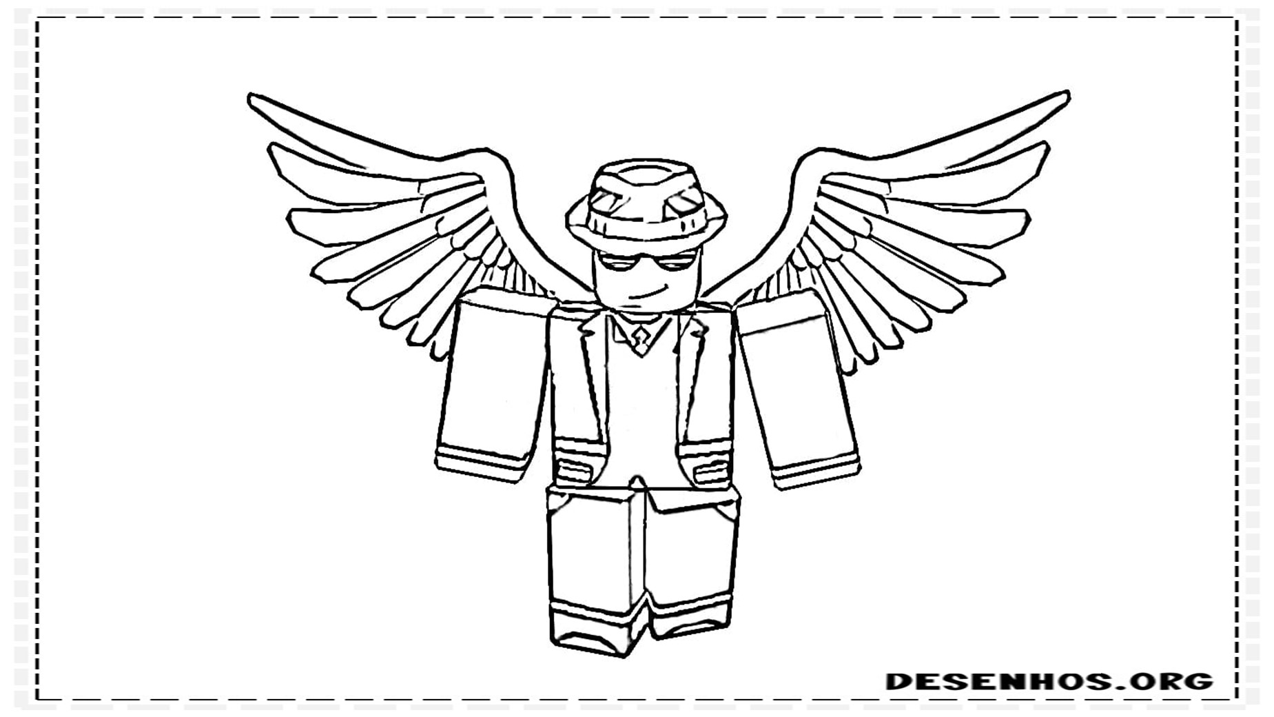 Mais de 70 Desenhos de Roblox para colorir