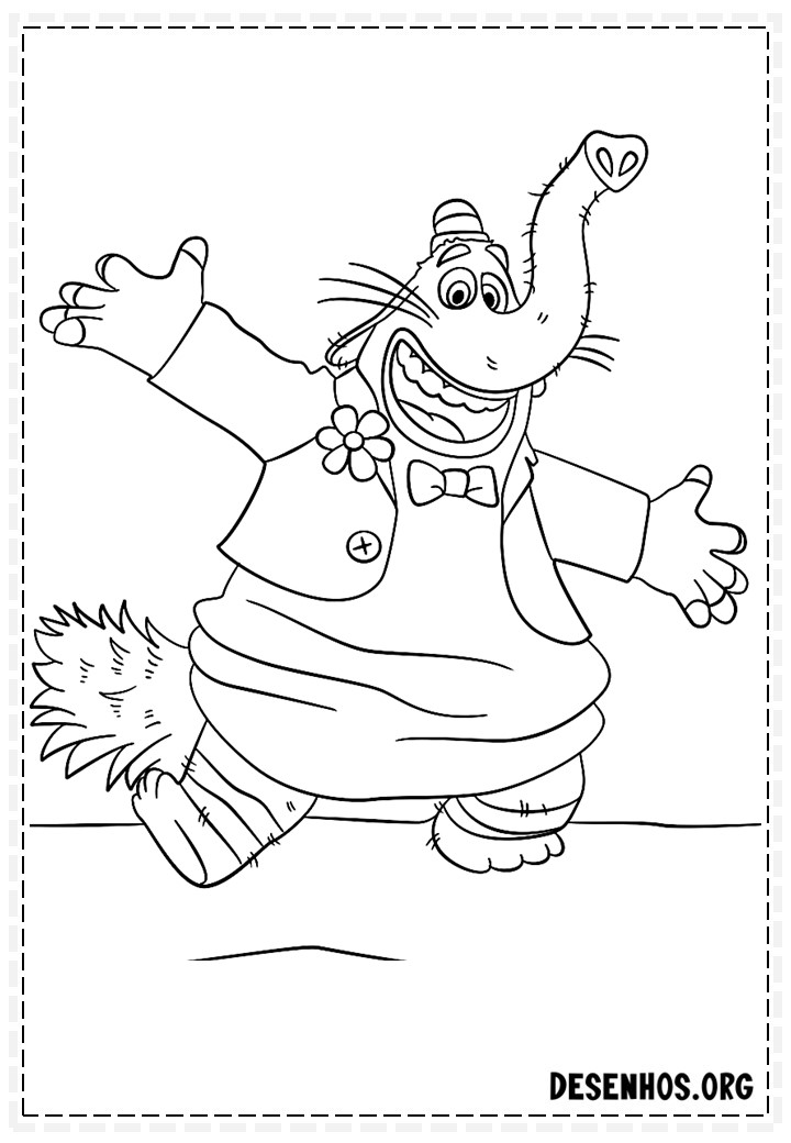 70 Desenhos Do Filme Divertidamente Da Disney para colorir