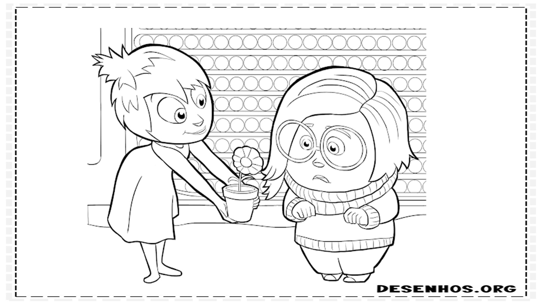 70 Desenhos Do Filme Divertidamente Da Disney para colorir – DESENHOS.ORG –  Desenhos para Colorir