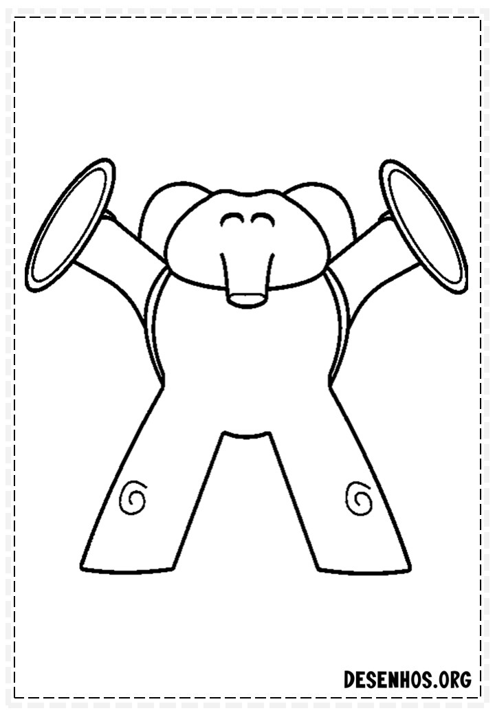 desenhos do pocoyo para colorir 40