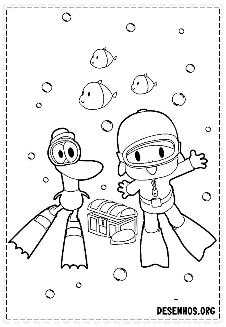 desenhos do pocoyo para colorir 42