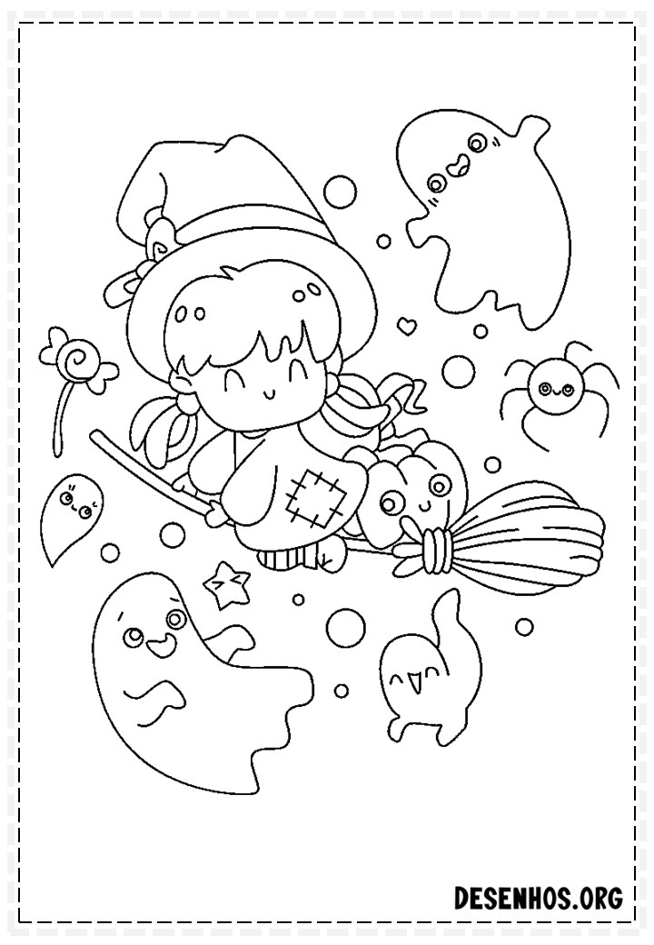 desenhos para colorir kawaii 114