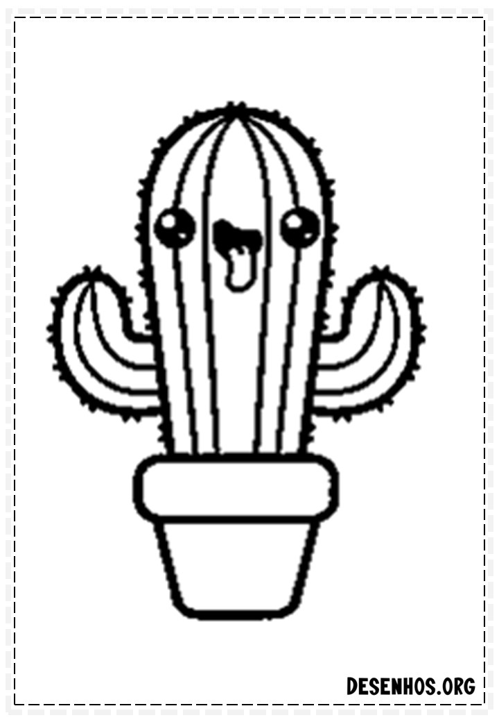 desenhos para colorir kawaii 145