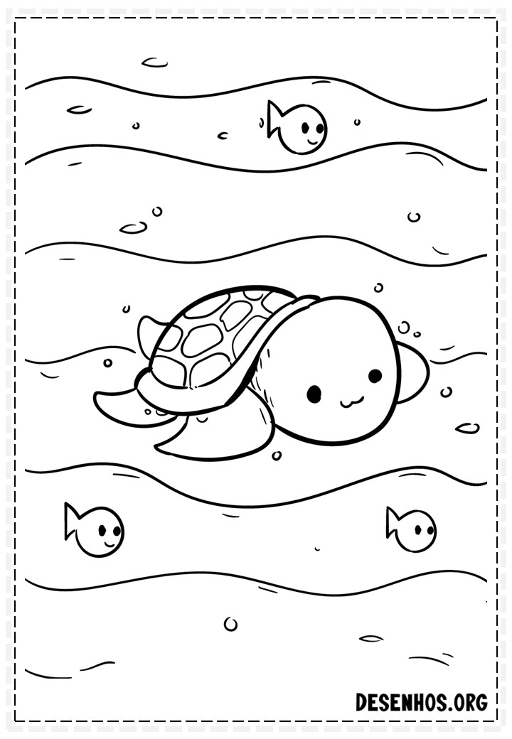 desenhos para colorir kawaii 298