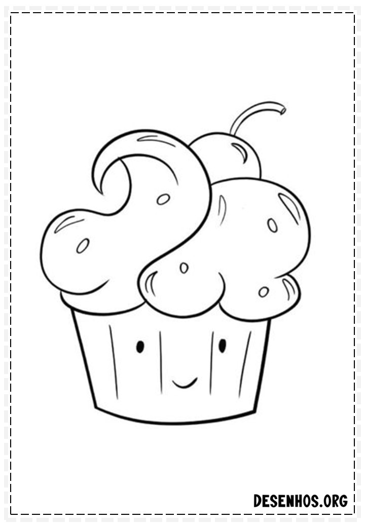 desenhos para colorir kawaii 329