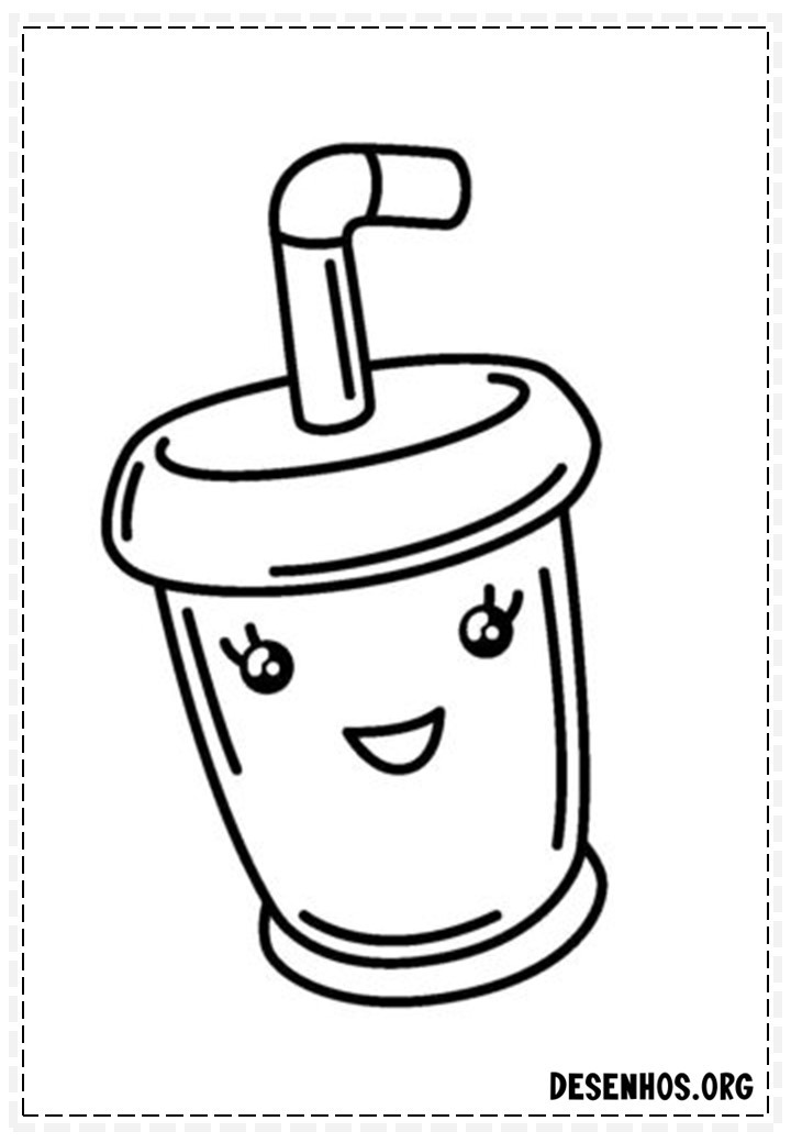 desenhos para colorir kawaii 337