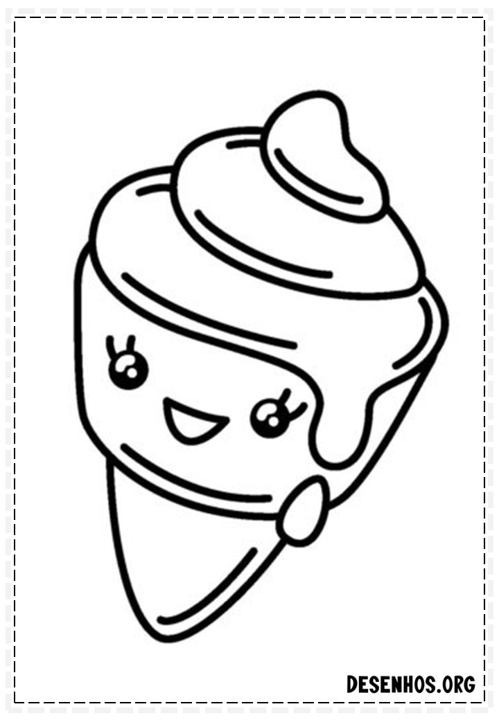 desenhos para colorir kawaii 339