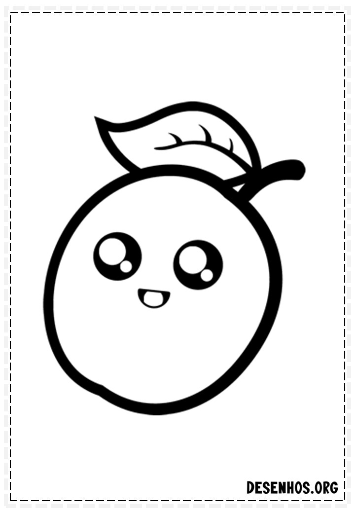 desenhos para colorir kawaii 367
