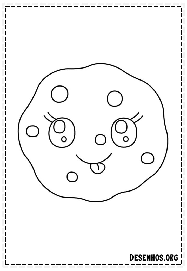 desenhos para colorir kawaii 393