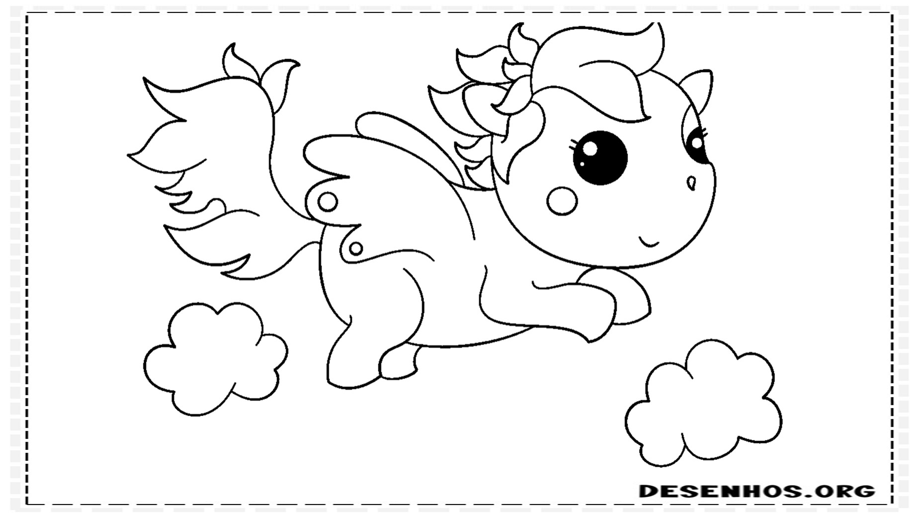 desenhos para colorir kawaii 4