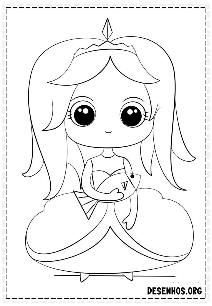 Desenhos para colorir gratuitos de kawaii para imprimir - Kawaii - Just  Color Crianças : Páginas para colorir para crianças