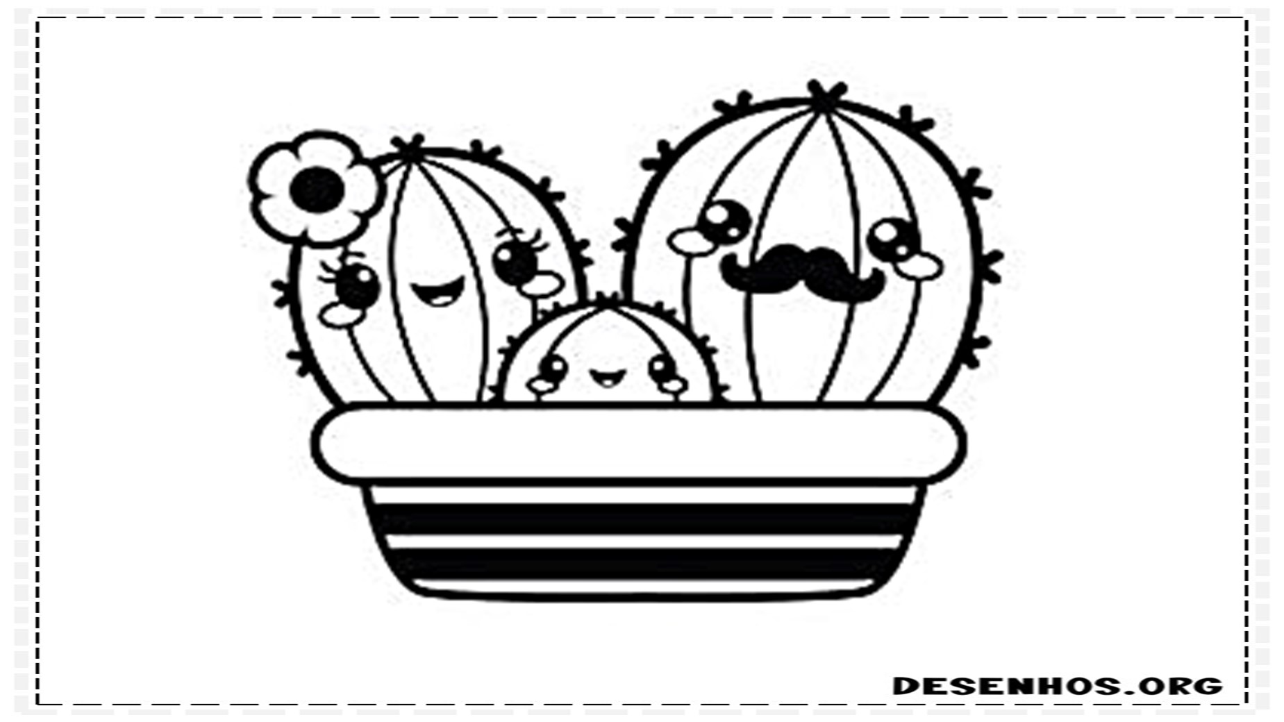 desenhos para colorir kawaii 97