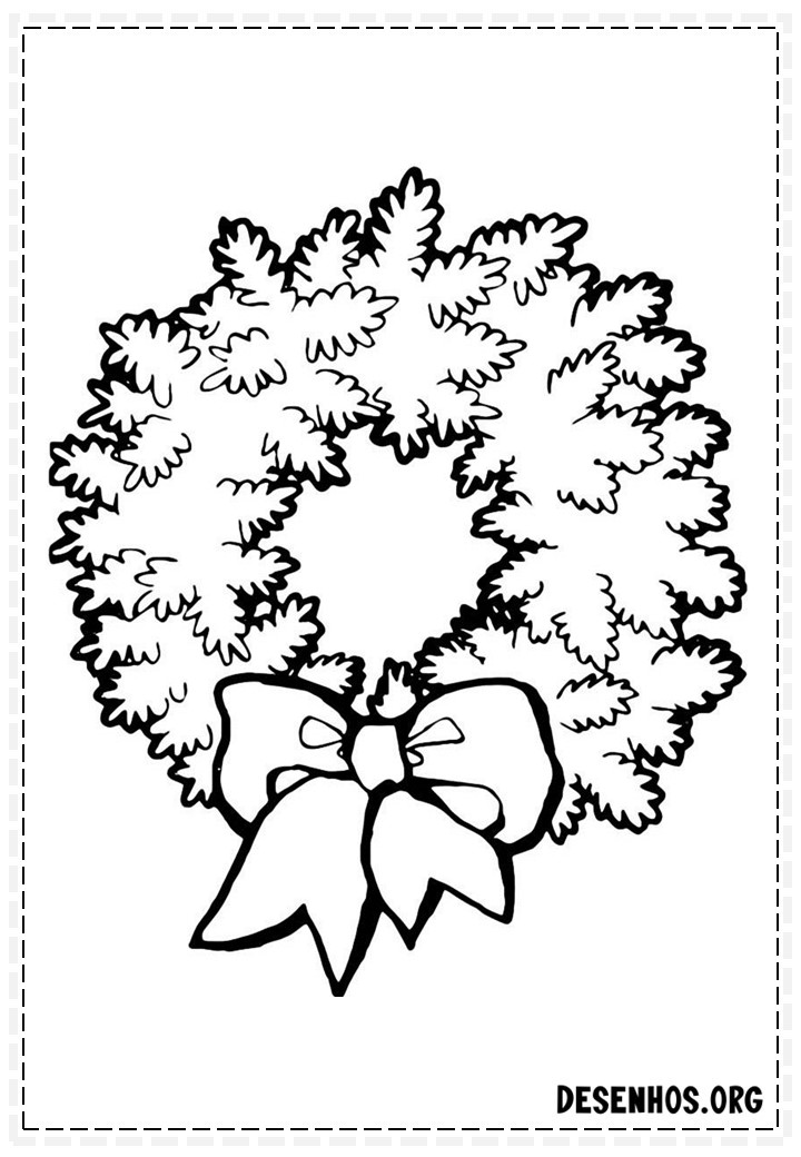 162 Enfeites de Natal para colorir