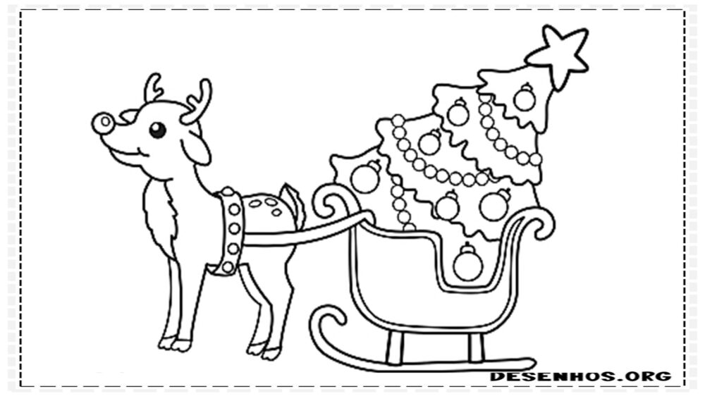 enfeites de natal para colorir 148