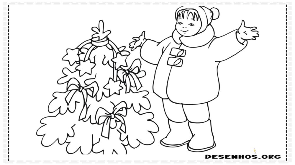 enfeites de natal para colorir 151
