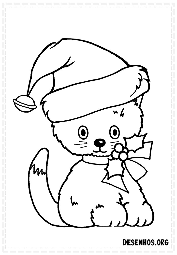 162 Enfeites de Natal para colorir